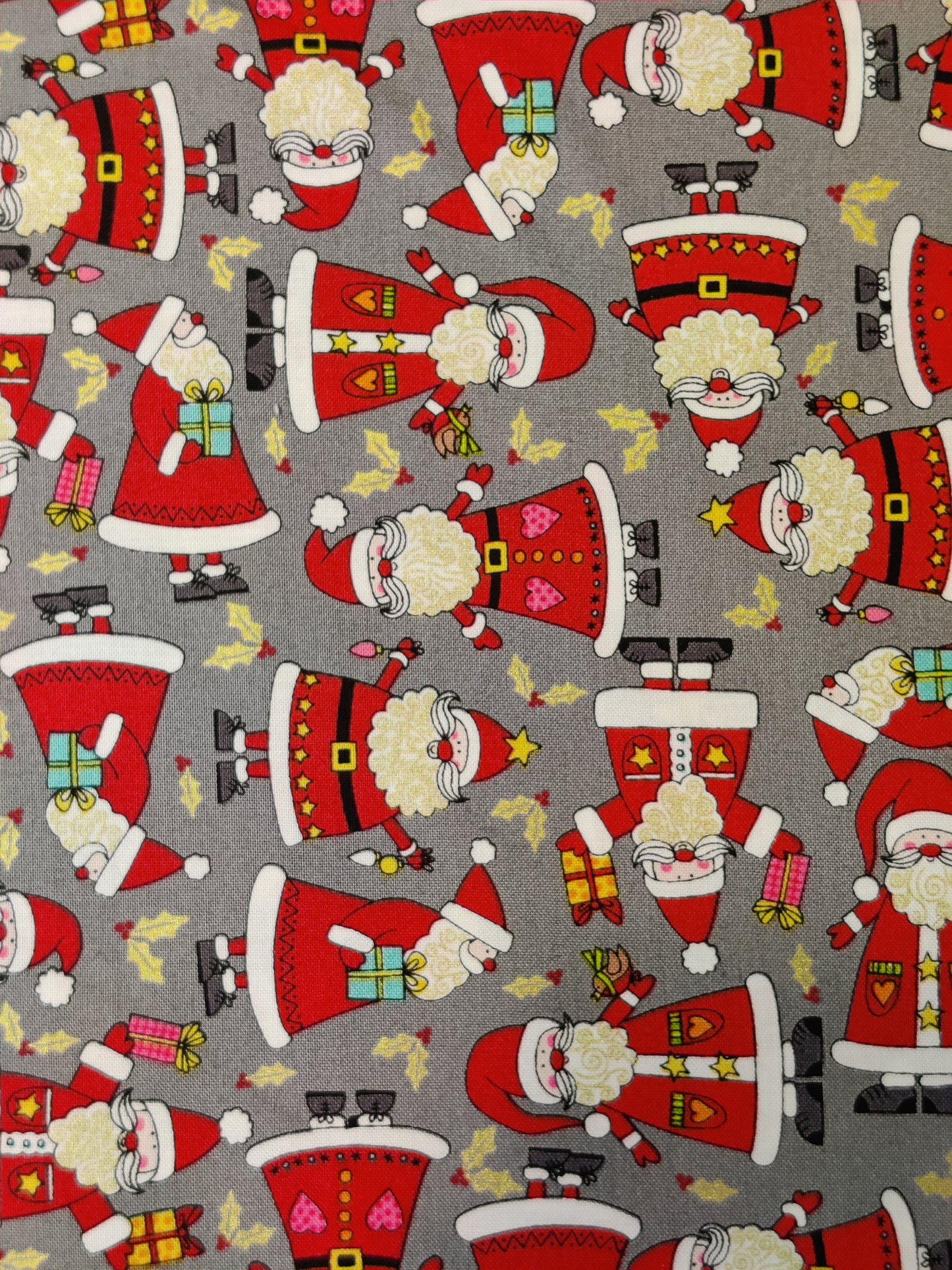 Joulupukit, puuvilla