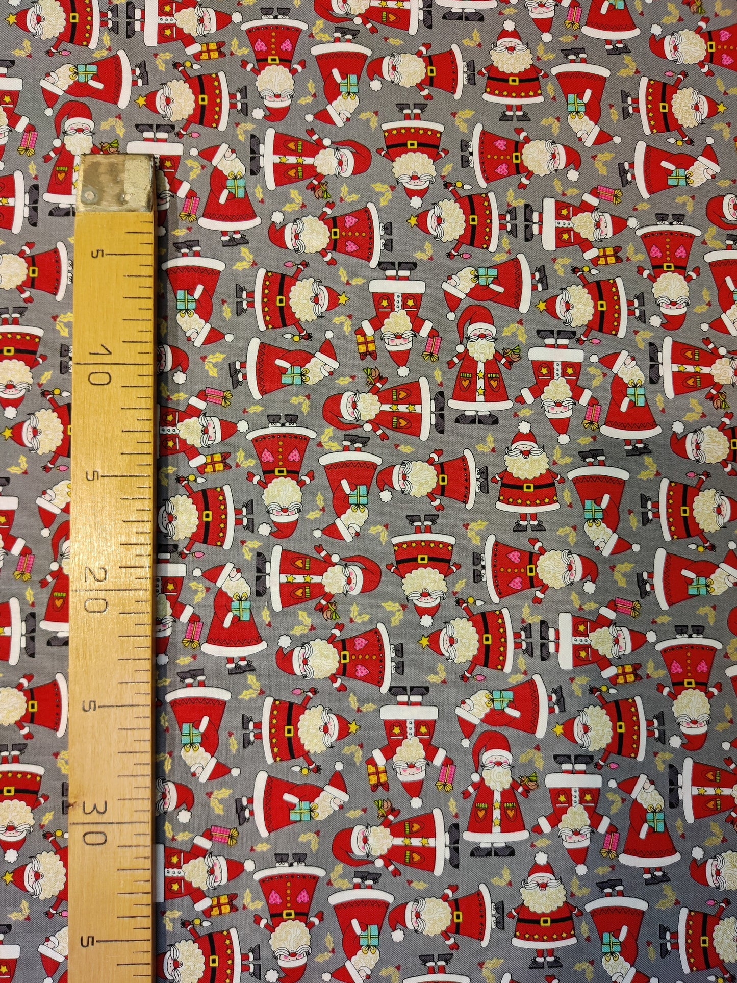 Joulupukit, puuvilla