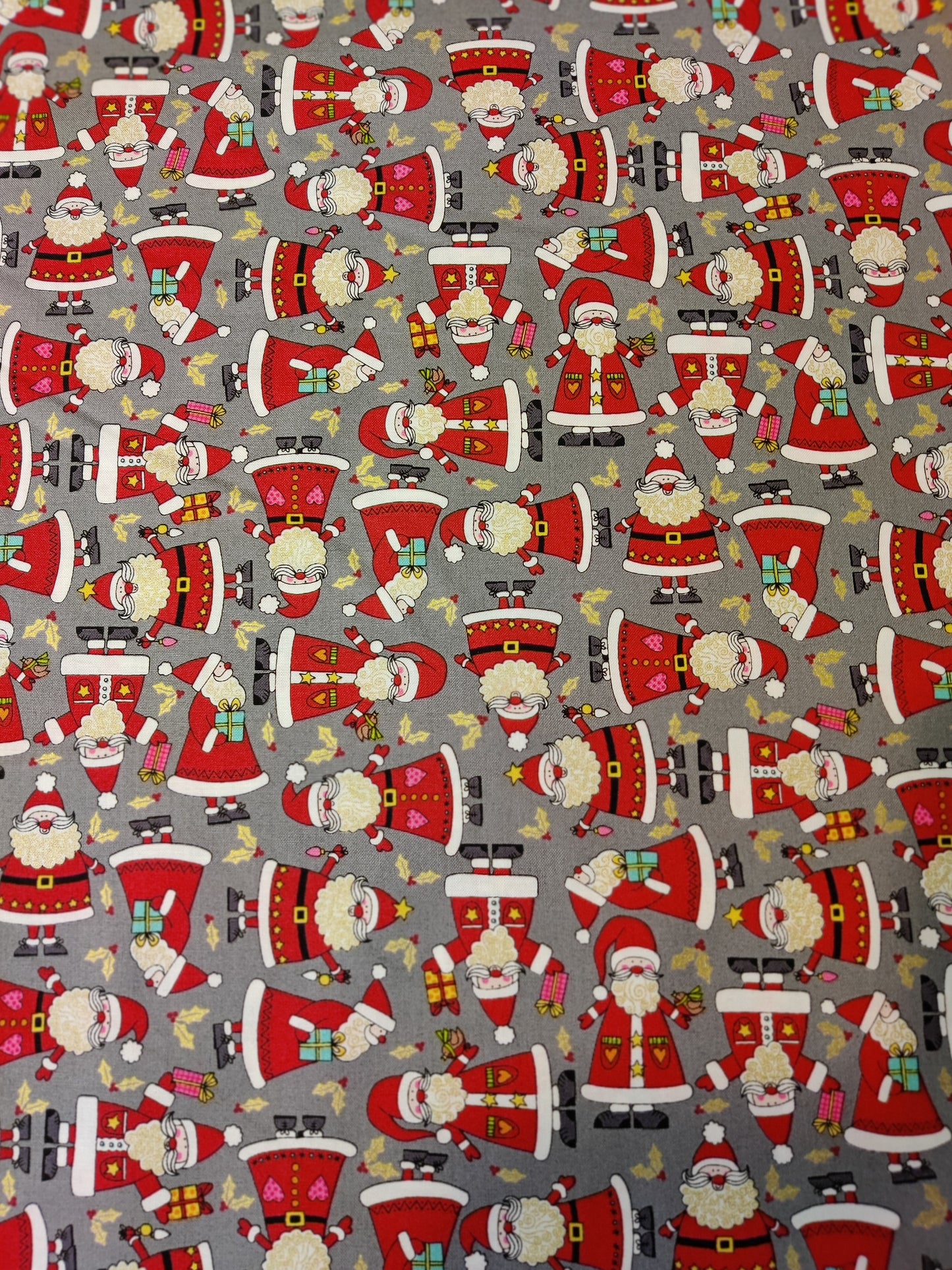 Joulupukit, puuvilla