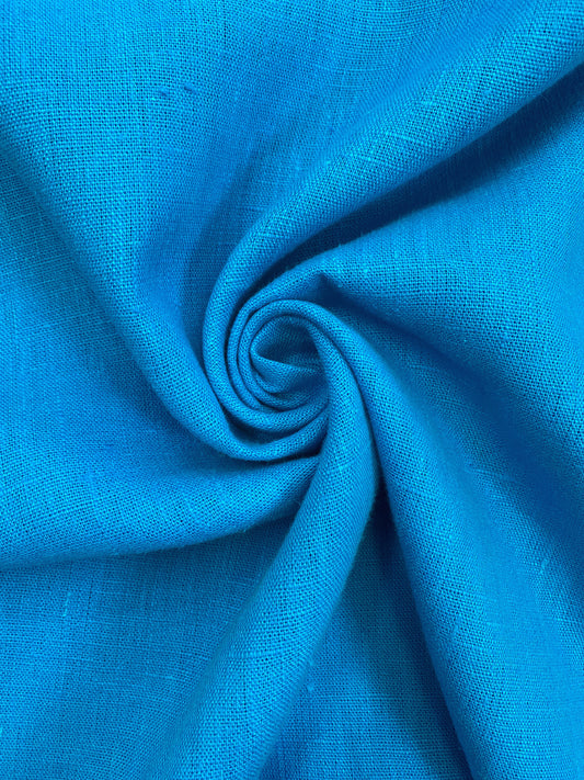 Sisustuspellava, turkoosi, verho- ja sisustuskangas