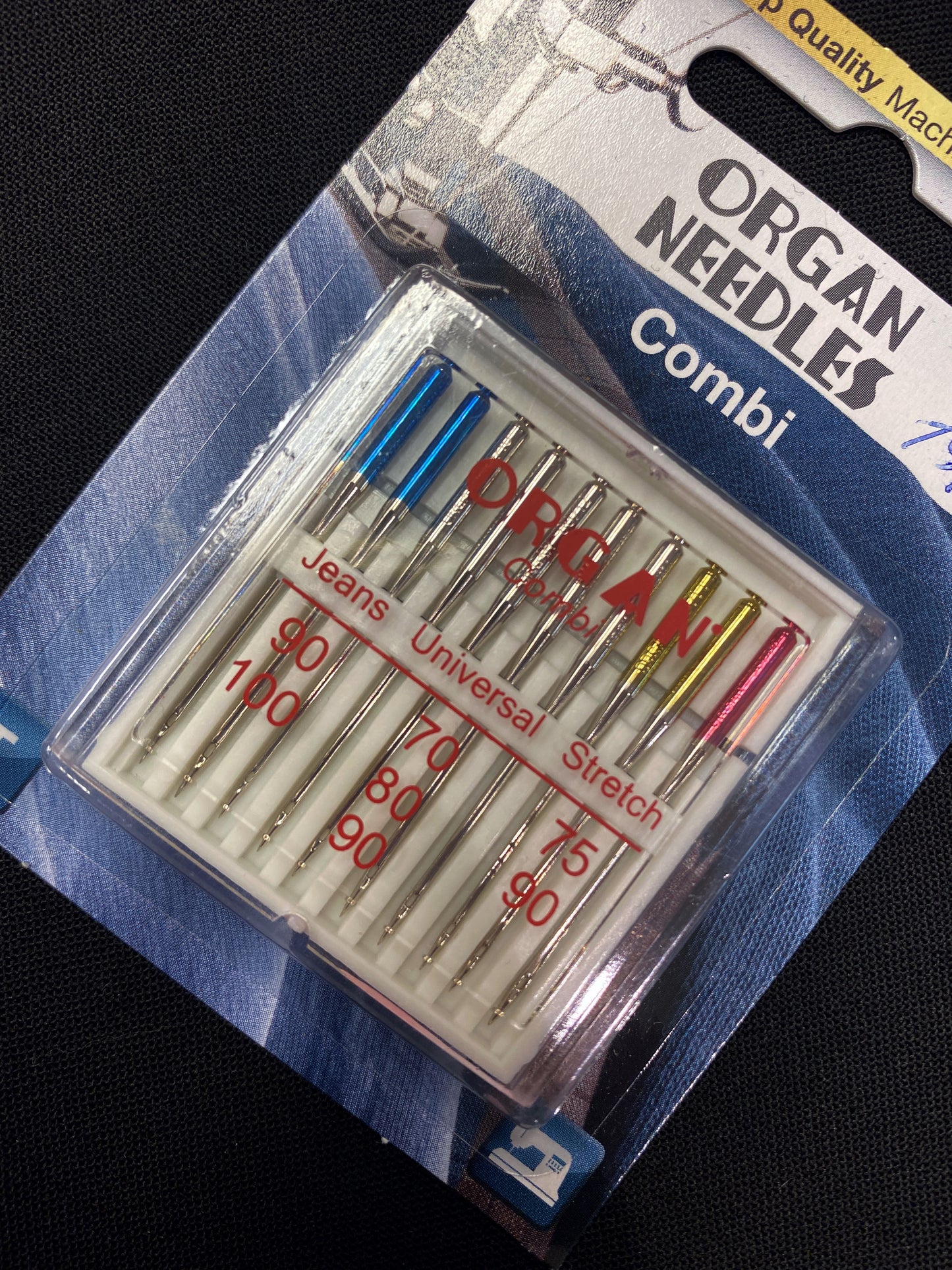 Organ combi, neulalajitelma ompelukoneeseen 10 kpl/paketti