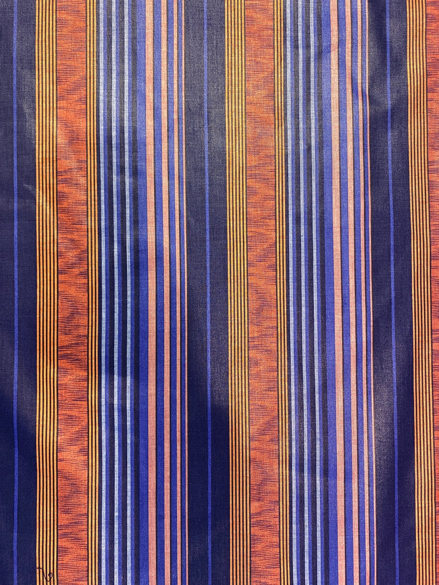 A Jay Yang Design, Funk, sininen, vettähylkivä puuvillakangas