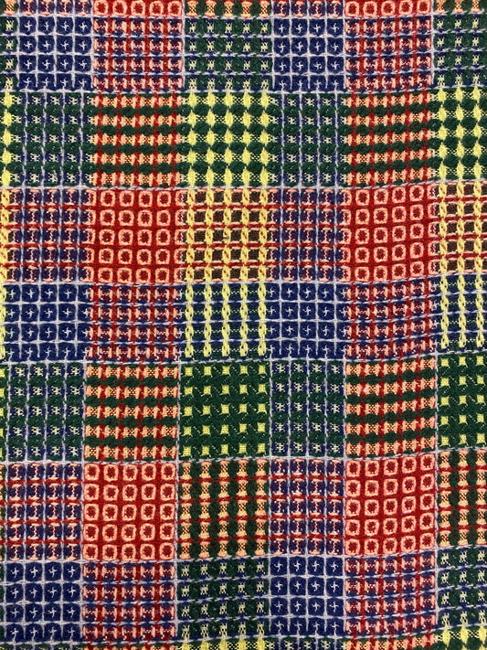 Highlander, punavihreä, villasekoite