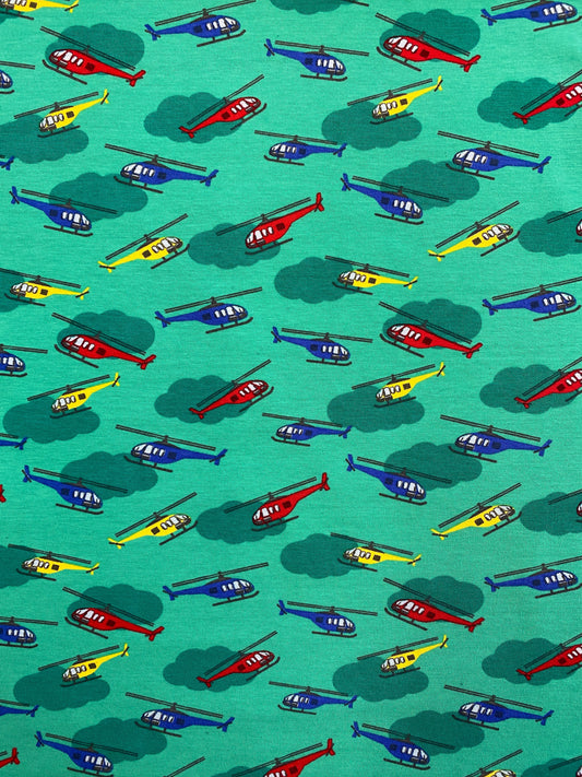 Helikopterit, puuvillatrikoo