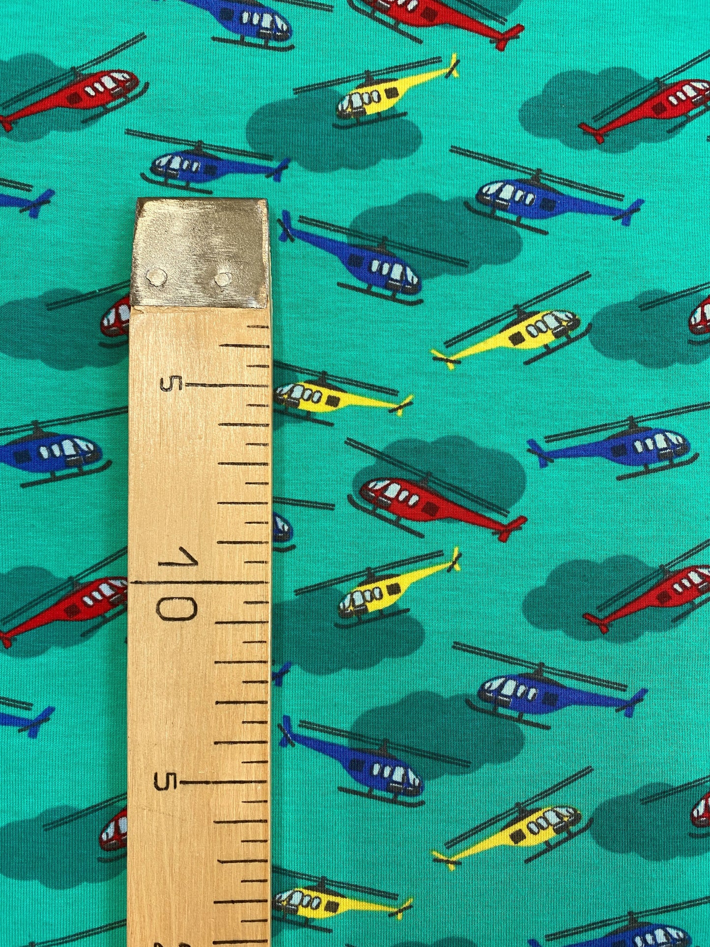 Helikopterit, puuvillatrikoo