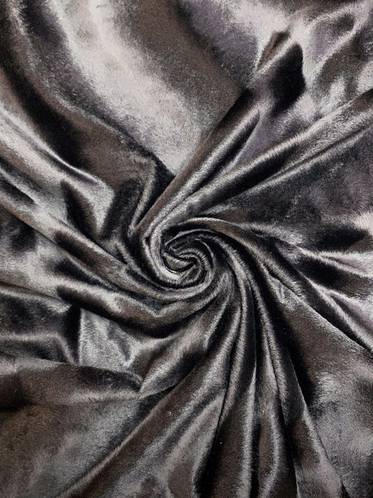 Velboa, musta, polyester