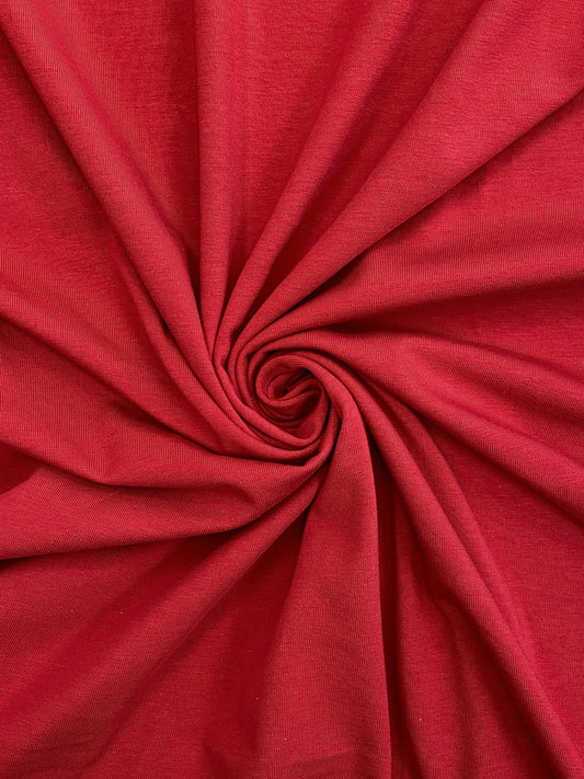 Paloautonpunainen puuvillatrikoo