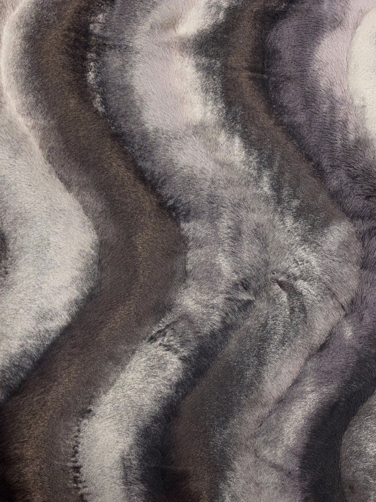 Velboa, harmaa, polyester