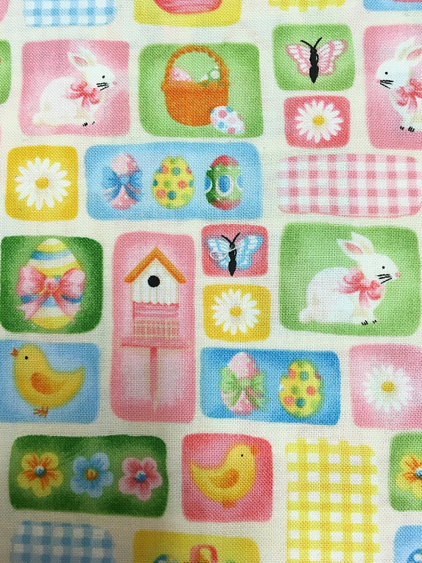 Pääsiäiskangas, söpö, puuvilla