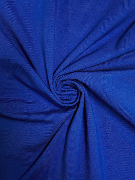 Sähkönsininen puuvillatrikoo