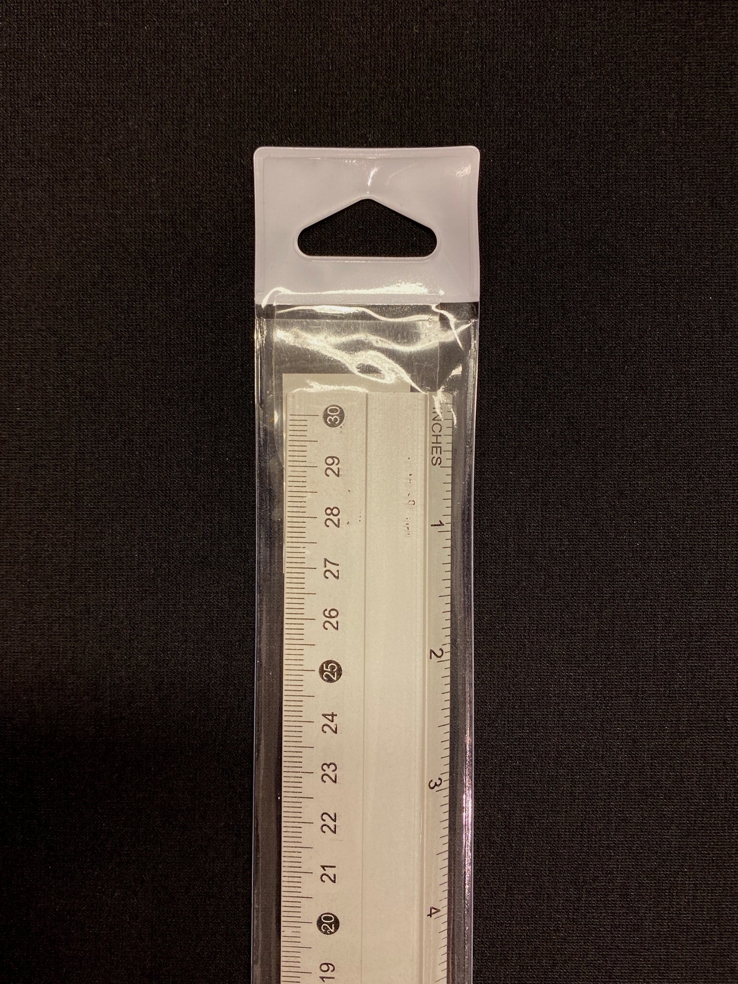 Viivain 30 cm, metalli