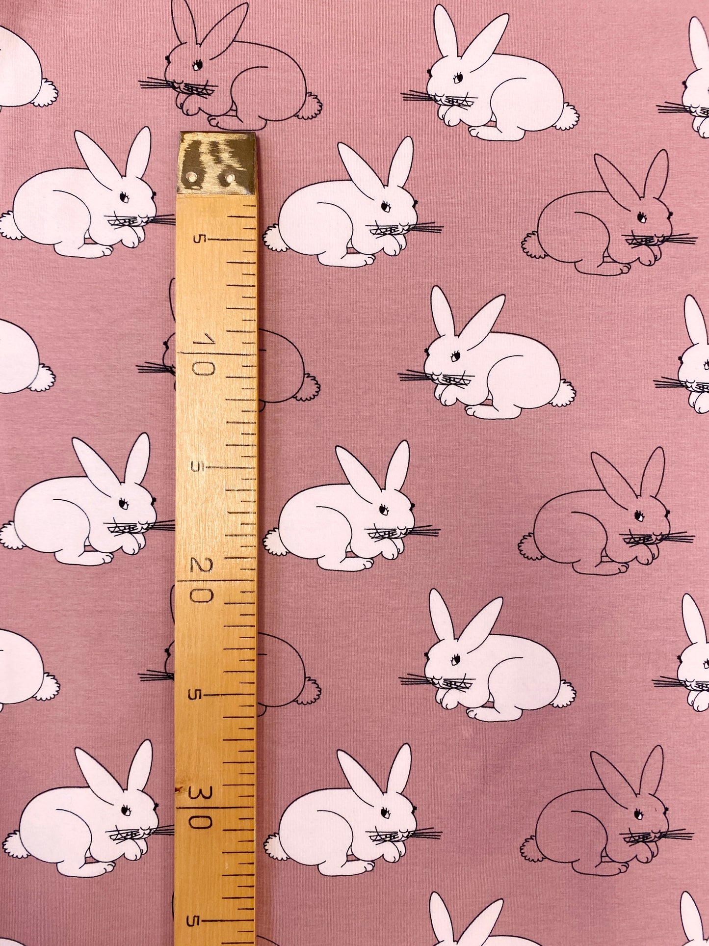 Puput, vanha roosa, puuvillatrikoo