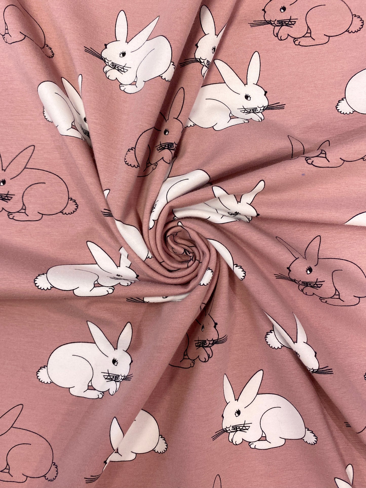 Puput, vanha roosa, puuvillatrikoo