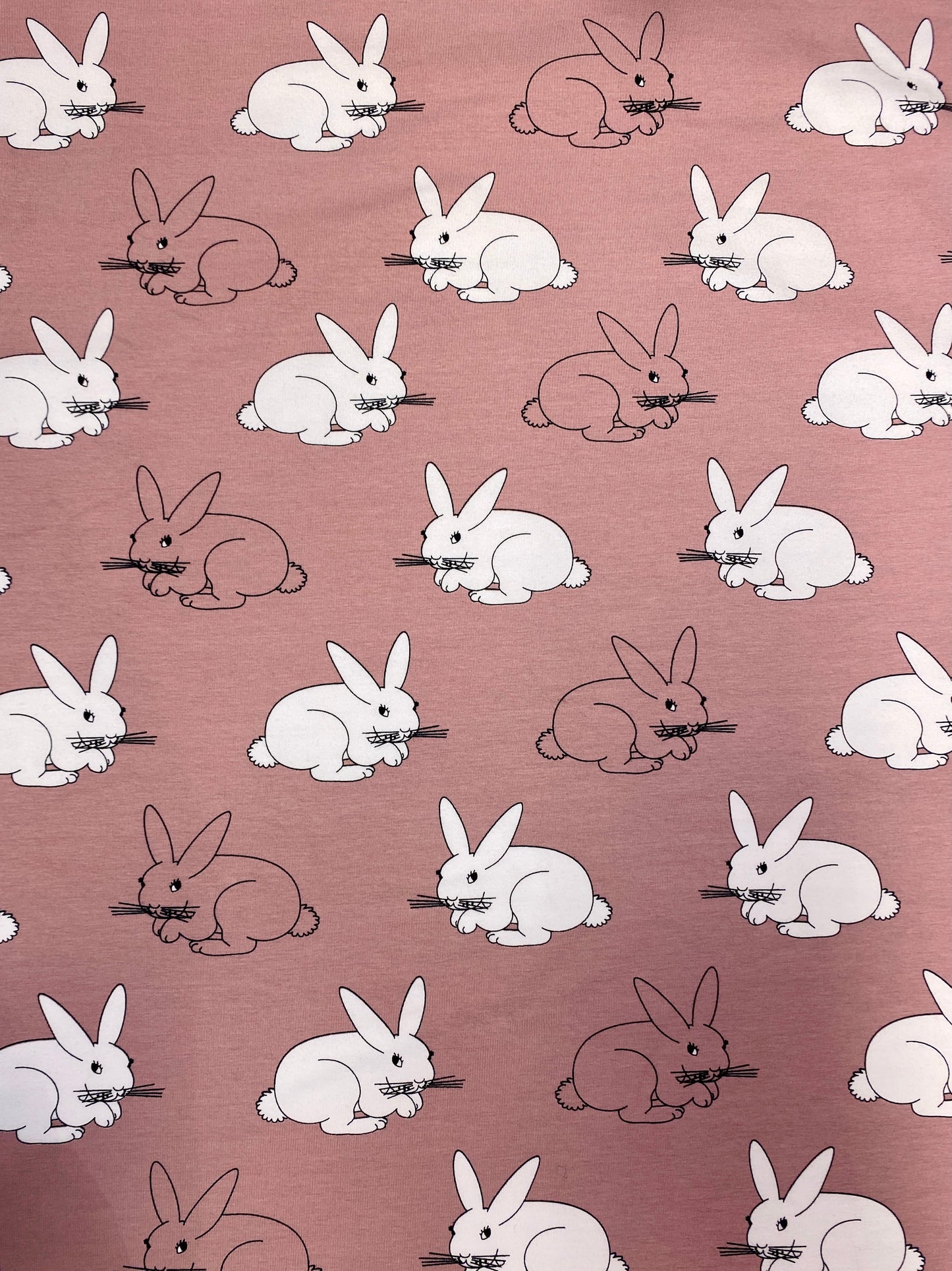 Puput, vanha roosa, puuvillatrikoo