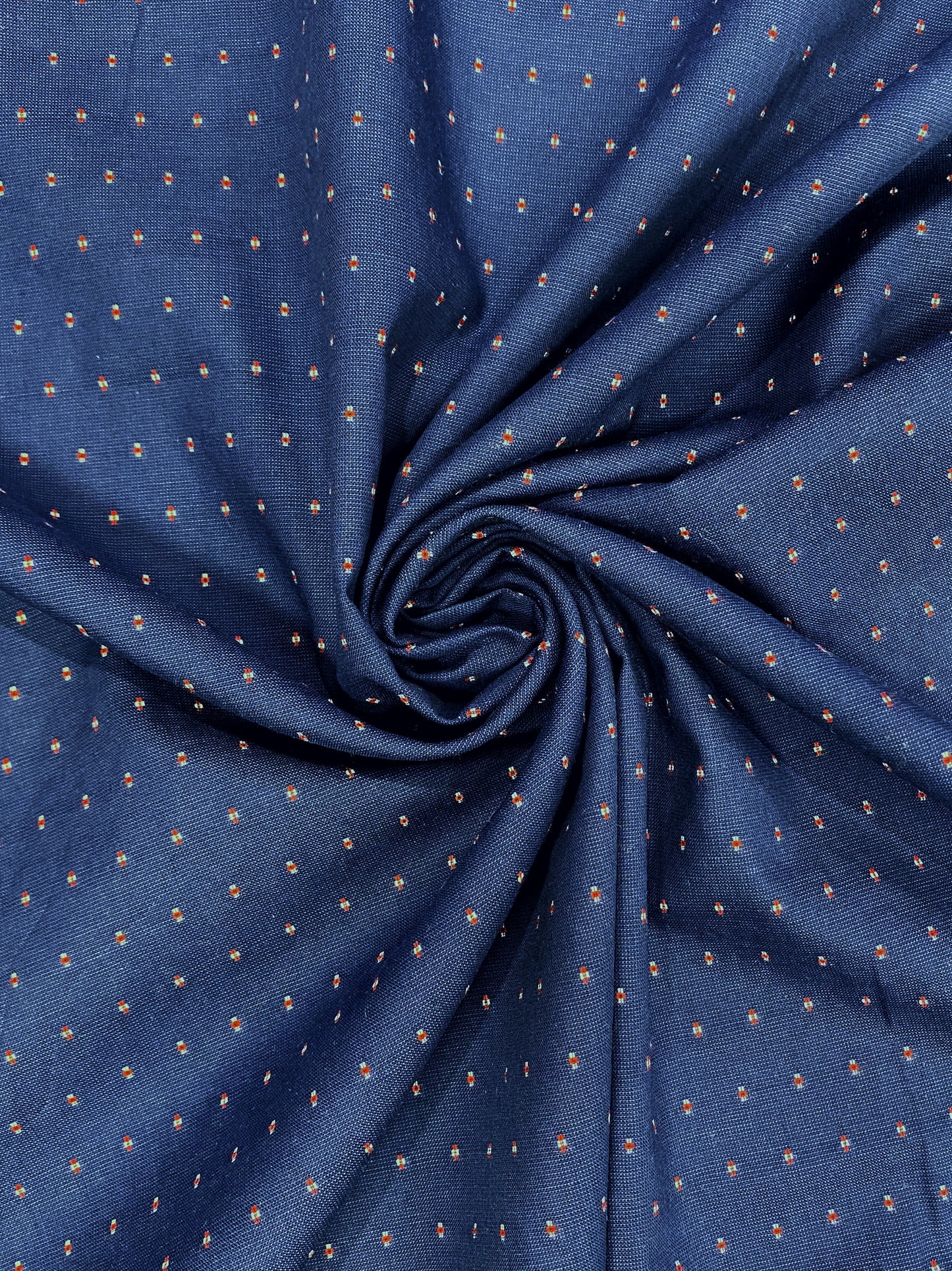 Navy Dots, Italia, puuvilla