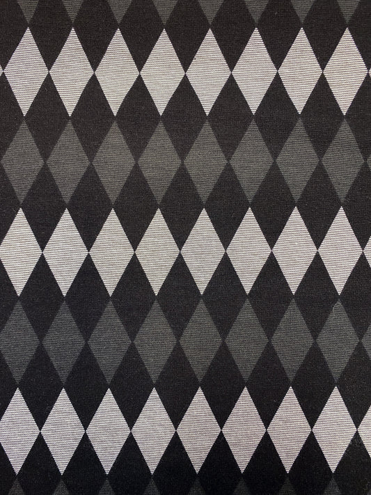 Salmiakki, musta, polyestersekoiteneulos