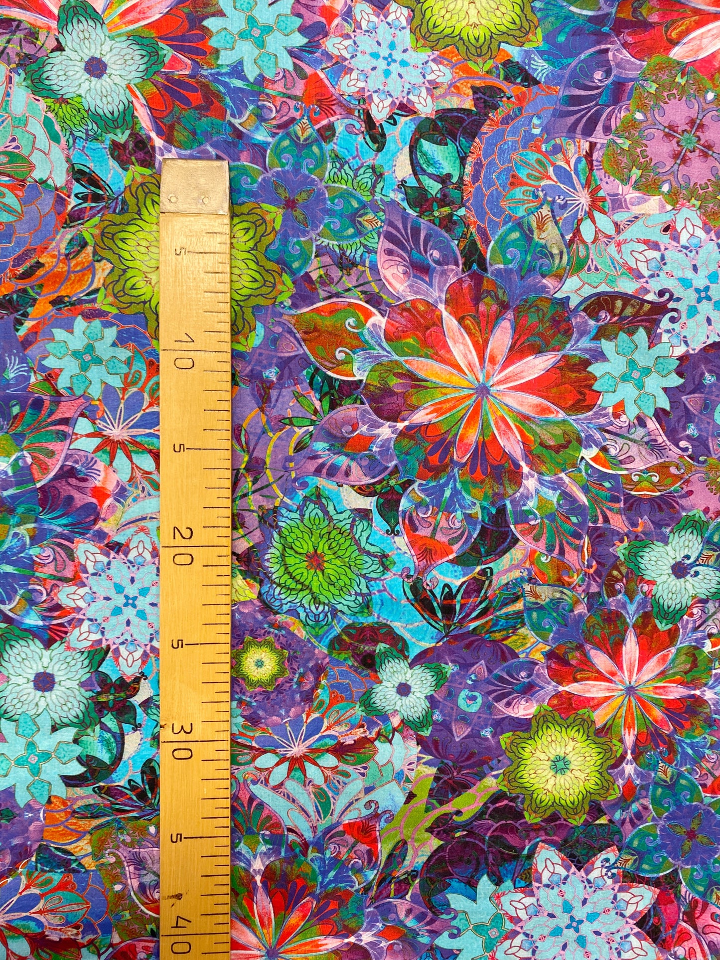 Carnival of Venice, violetti, puuvillabatisti