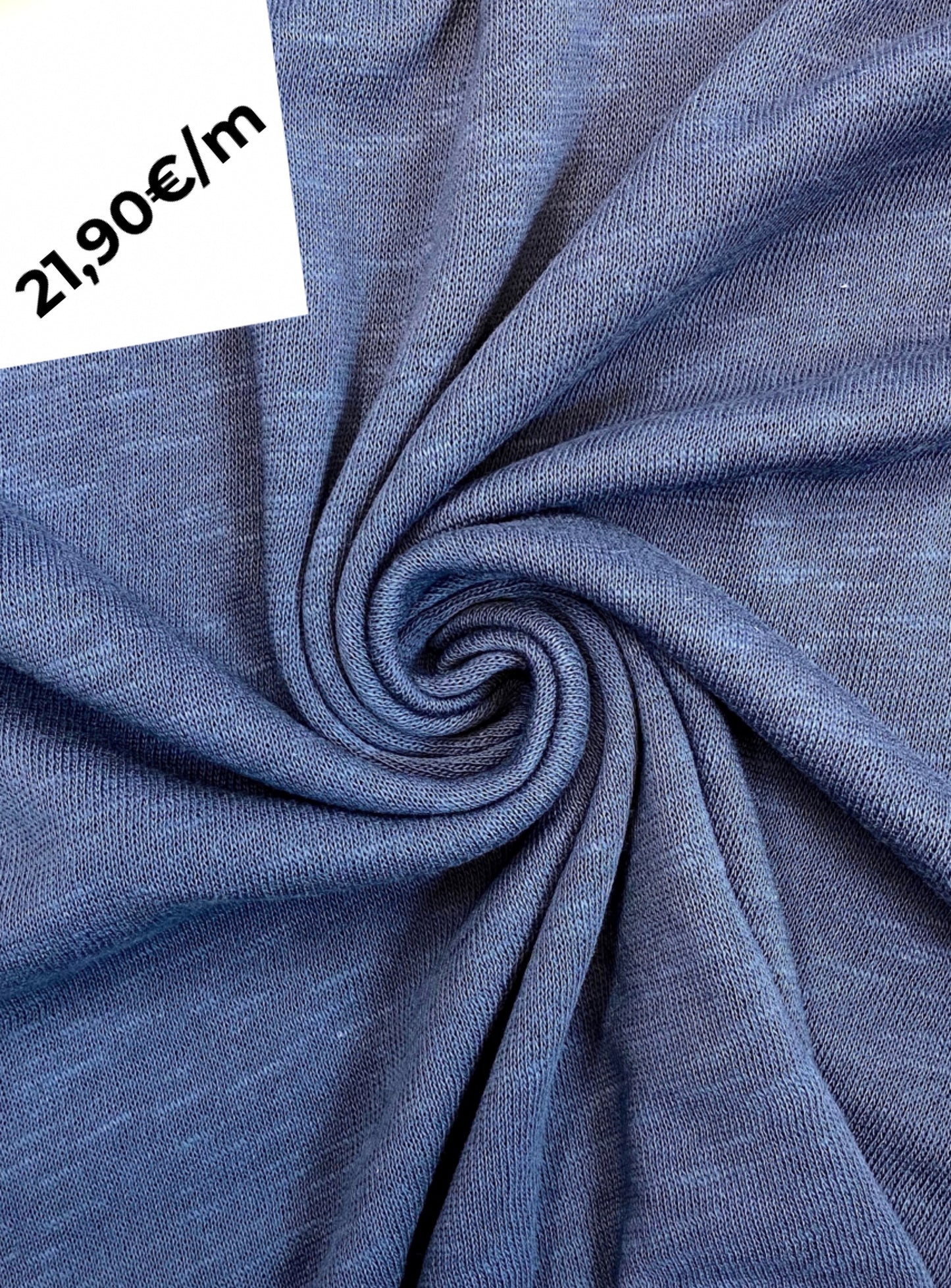 Hans, sininen, neulos, puuvilla