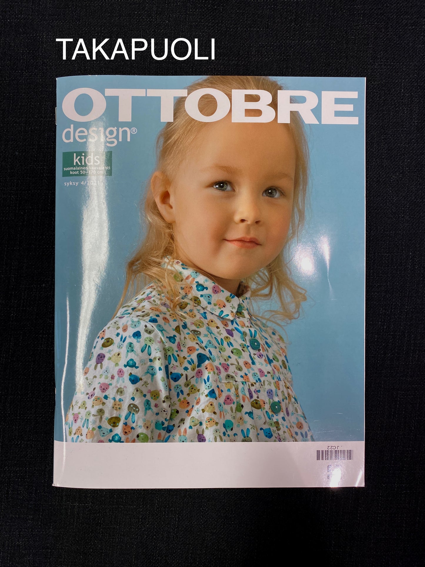 Ottobre- kaavalehti, lapset, syksy 4/2021