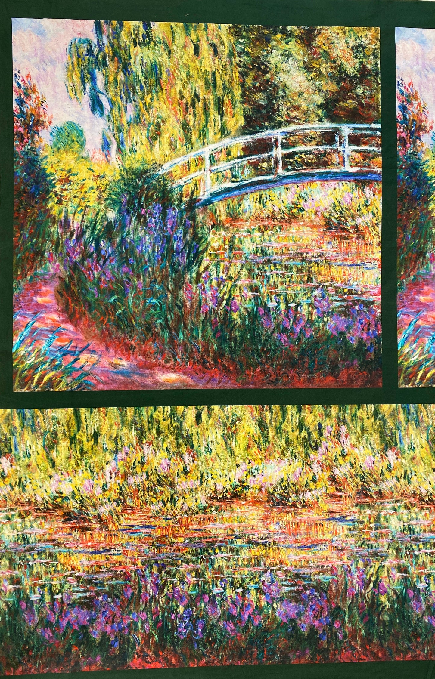 Claude Monet -The Lily Pond, puuvilla