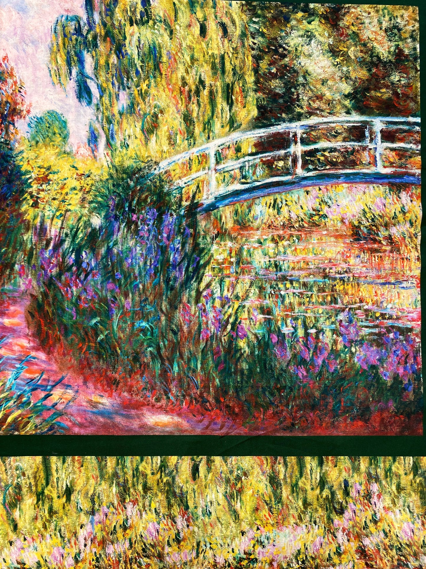 Claude Monet -The Lily Pond, puuvilla
