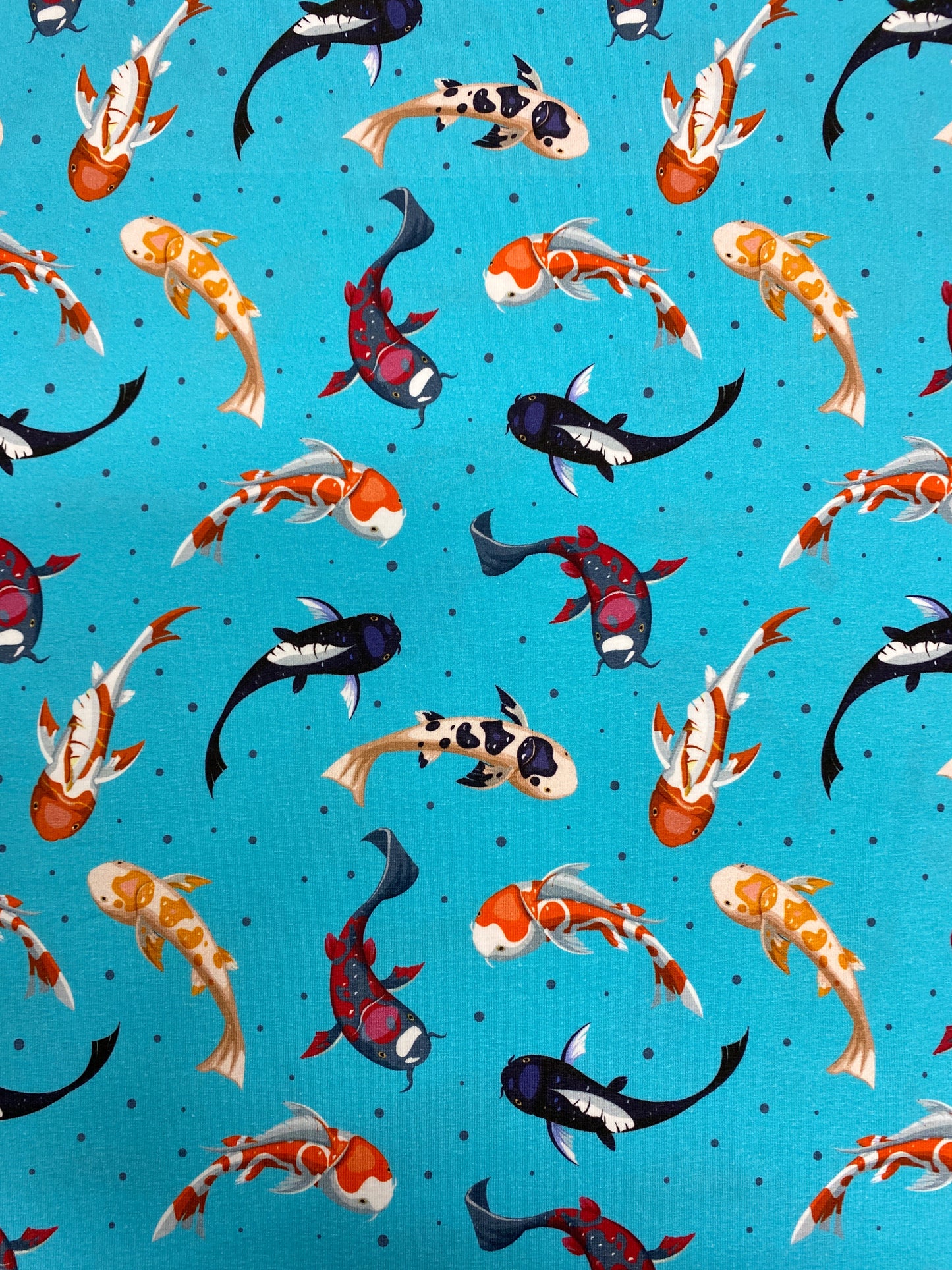 Koi Fish, puuvillatrikoo