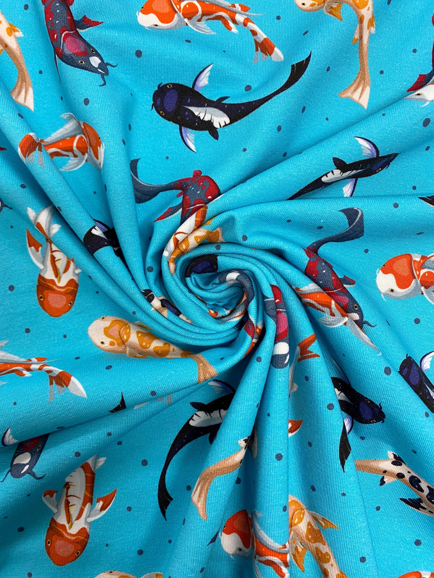 Koi Fish, puuvillatrikoo