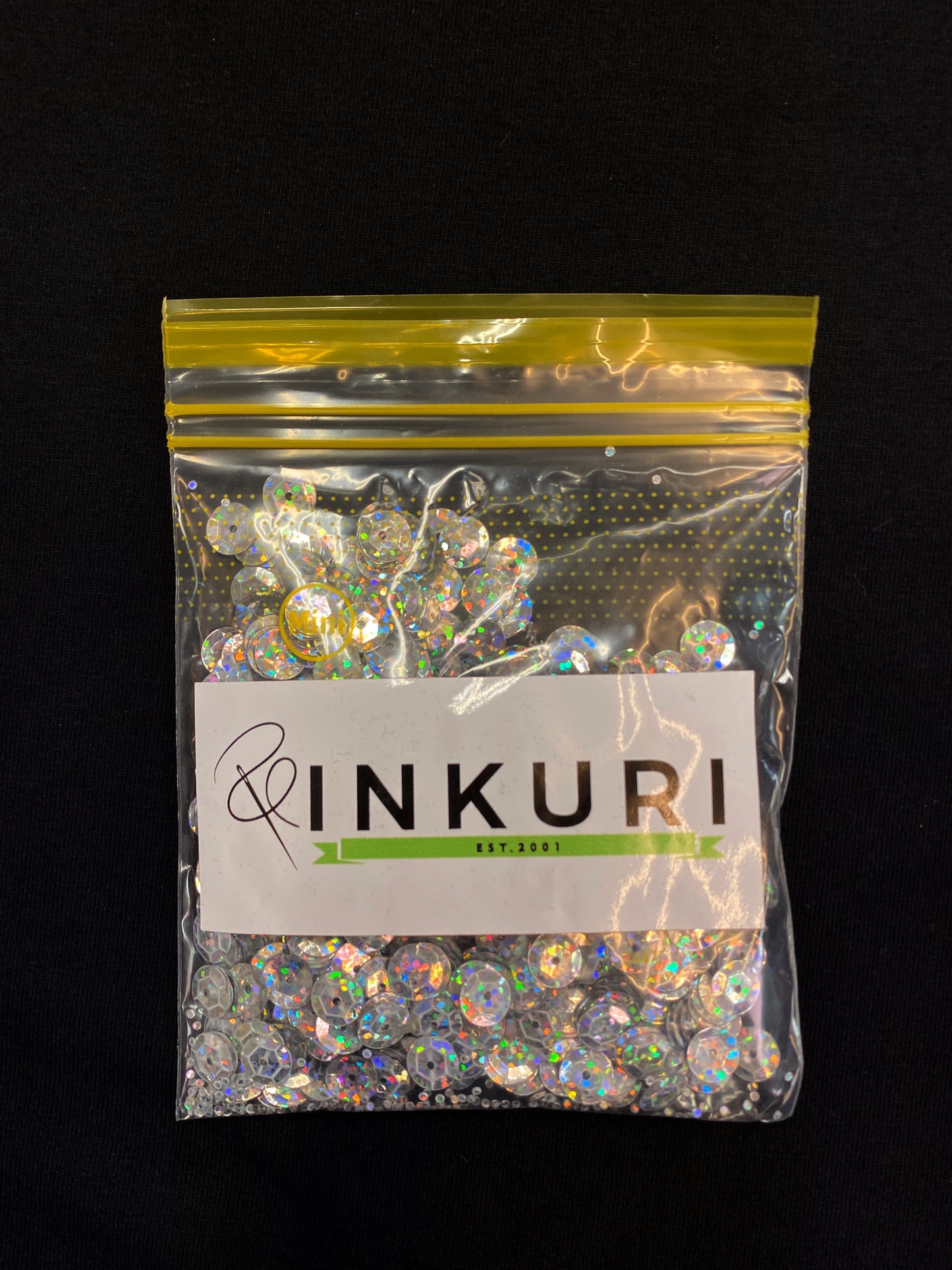 Paljetti, hopea, 20 g