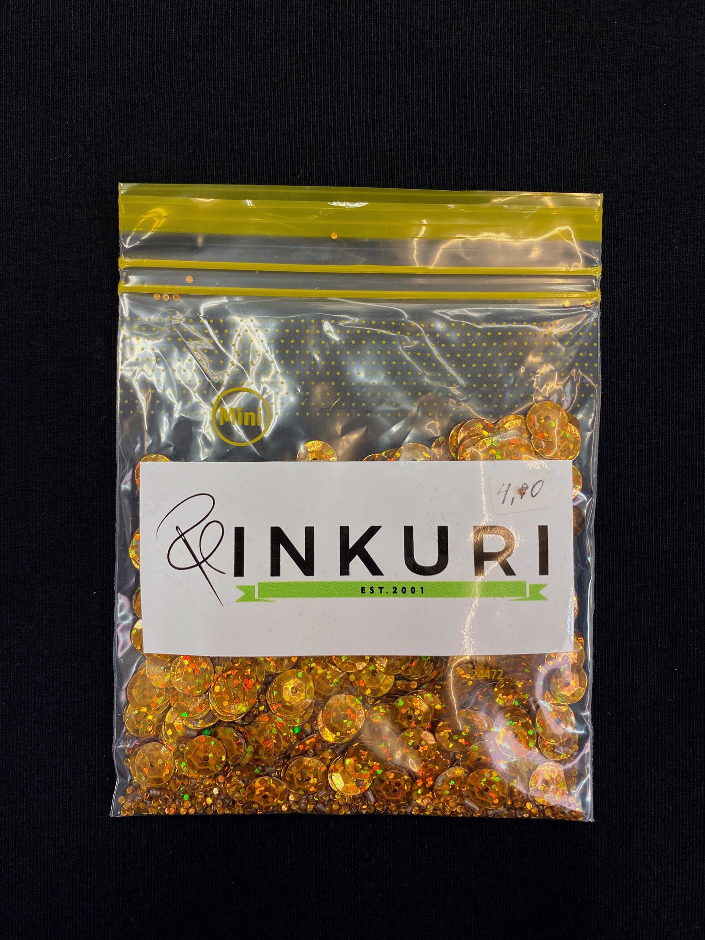 Paljetti, kulta, 20 g