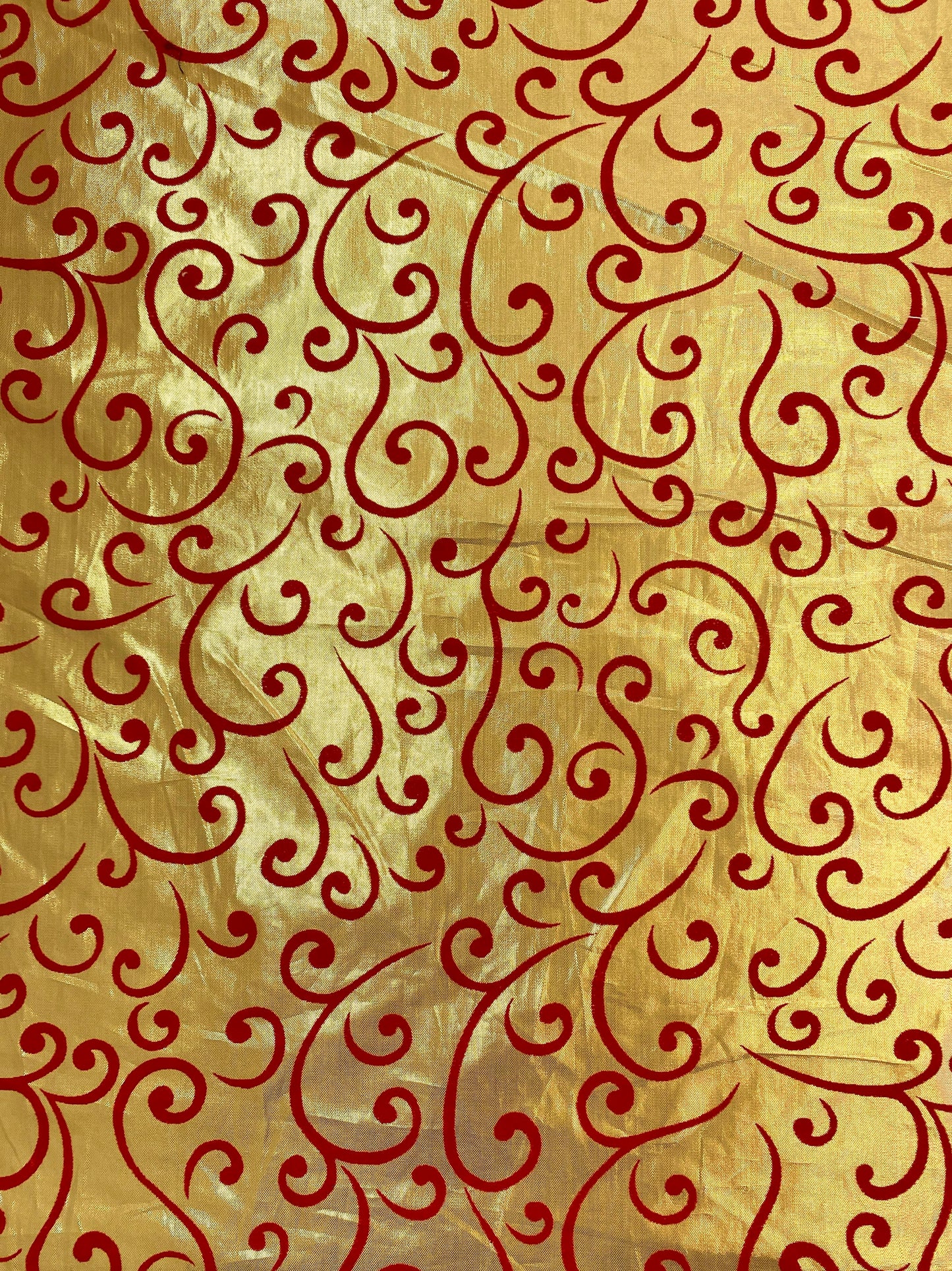 Golden Swirls, polyester
