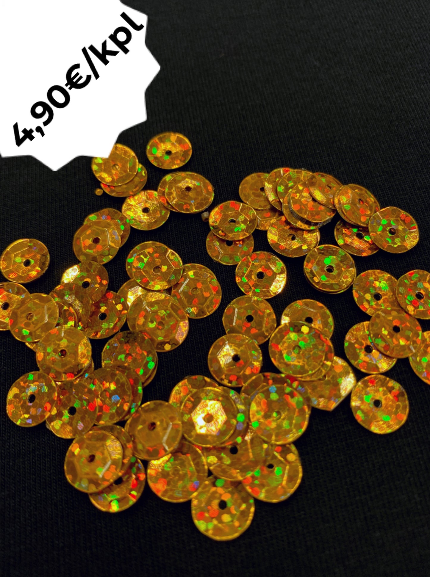 Paljetti, kulta, 20 g