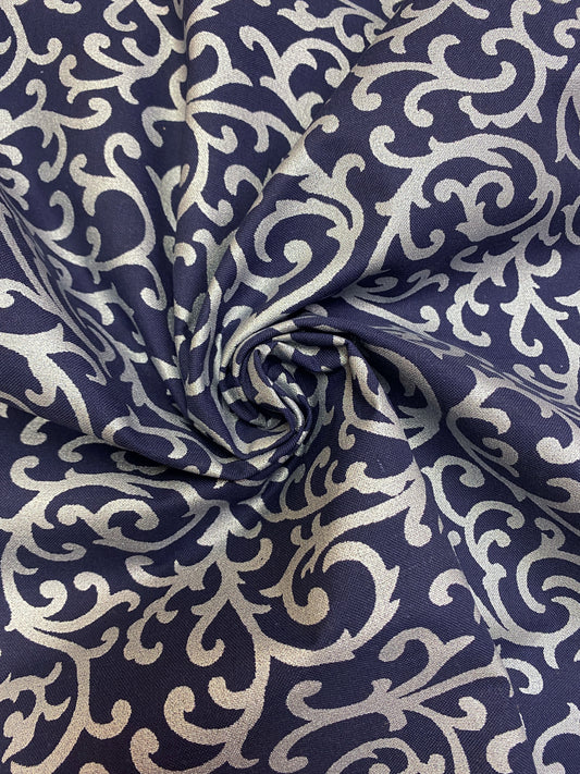 Frost swirls, sisustuspuuvilla