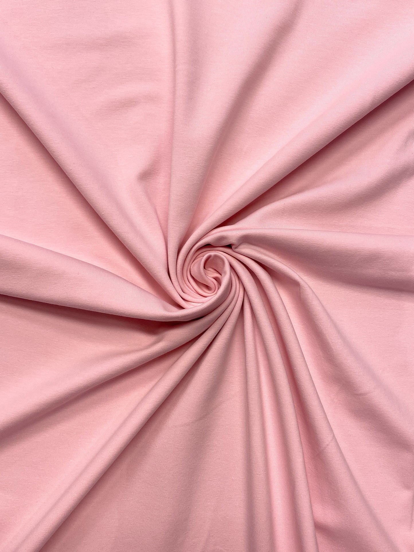 Pastellin vaaleanpunainen, puuvillatrikoo