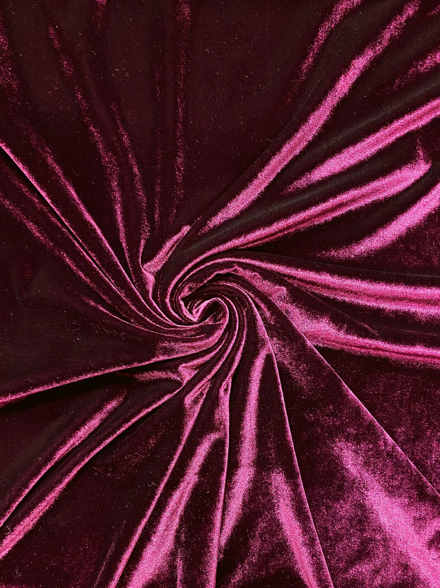 Glory, viininpunainen, joustosametti