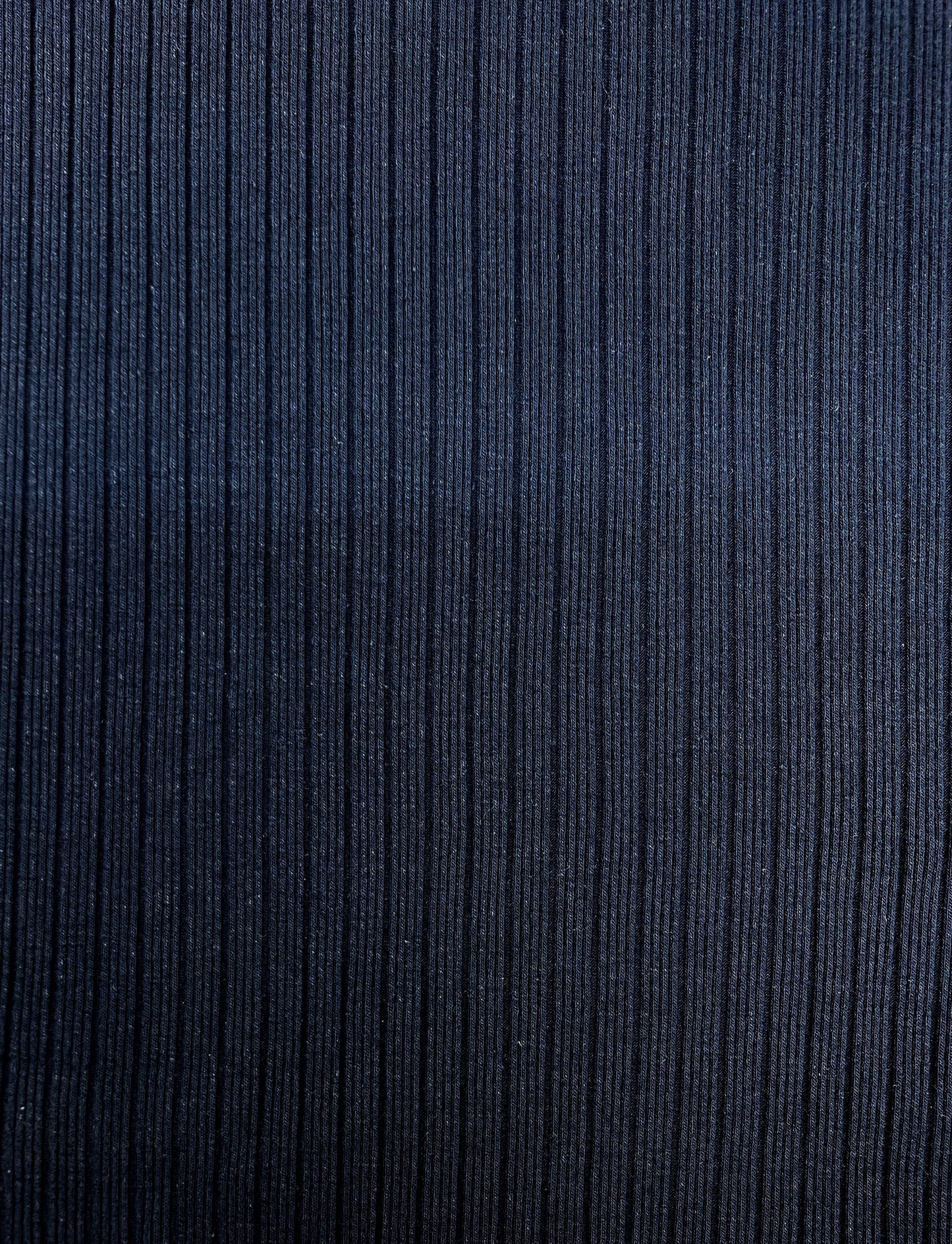 Navy, ribbineulos, puuvillavillasekoite
