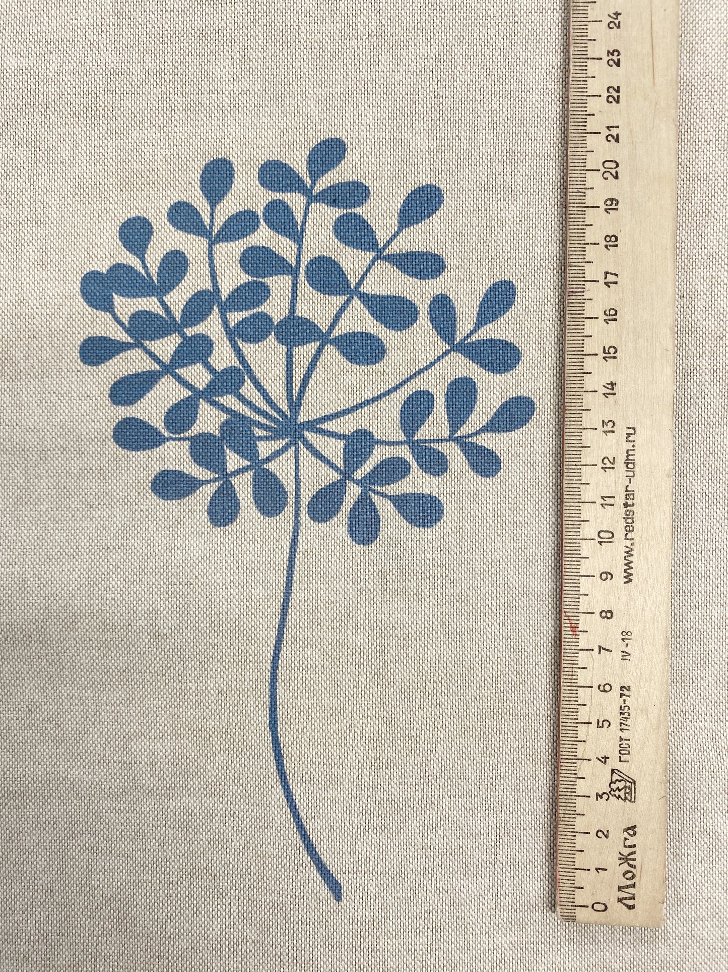 Vuohenputki, sininen, pellavasekoite