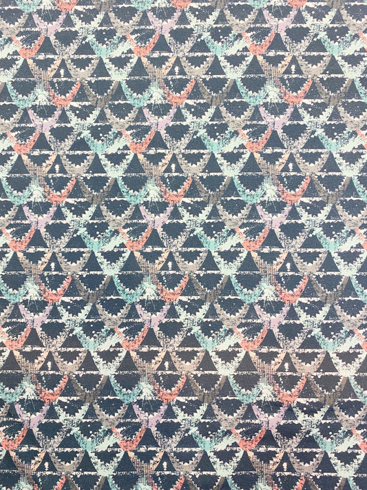 Suomut, vaaleanturkoosi, puuvillatrikoo