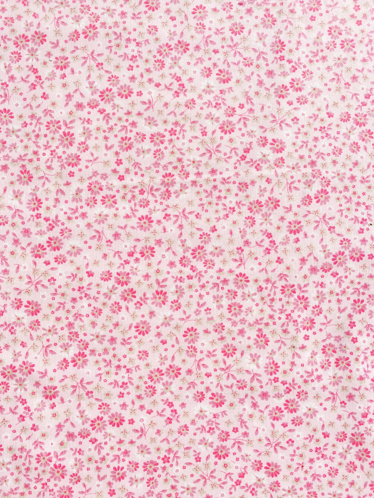 Baby flowers, vaaleanpunainen Baby Cord, puuvilla