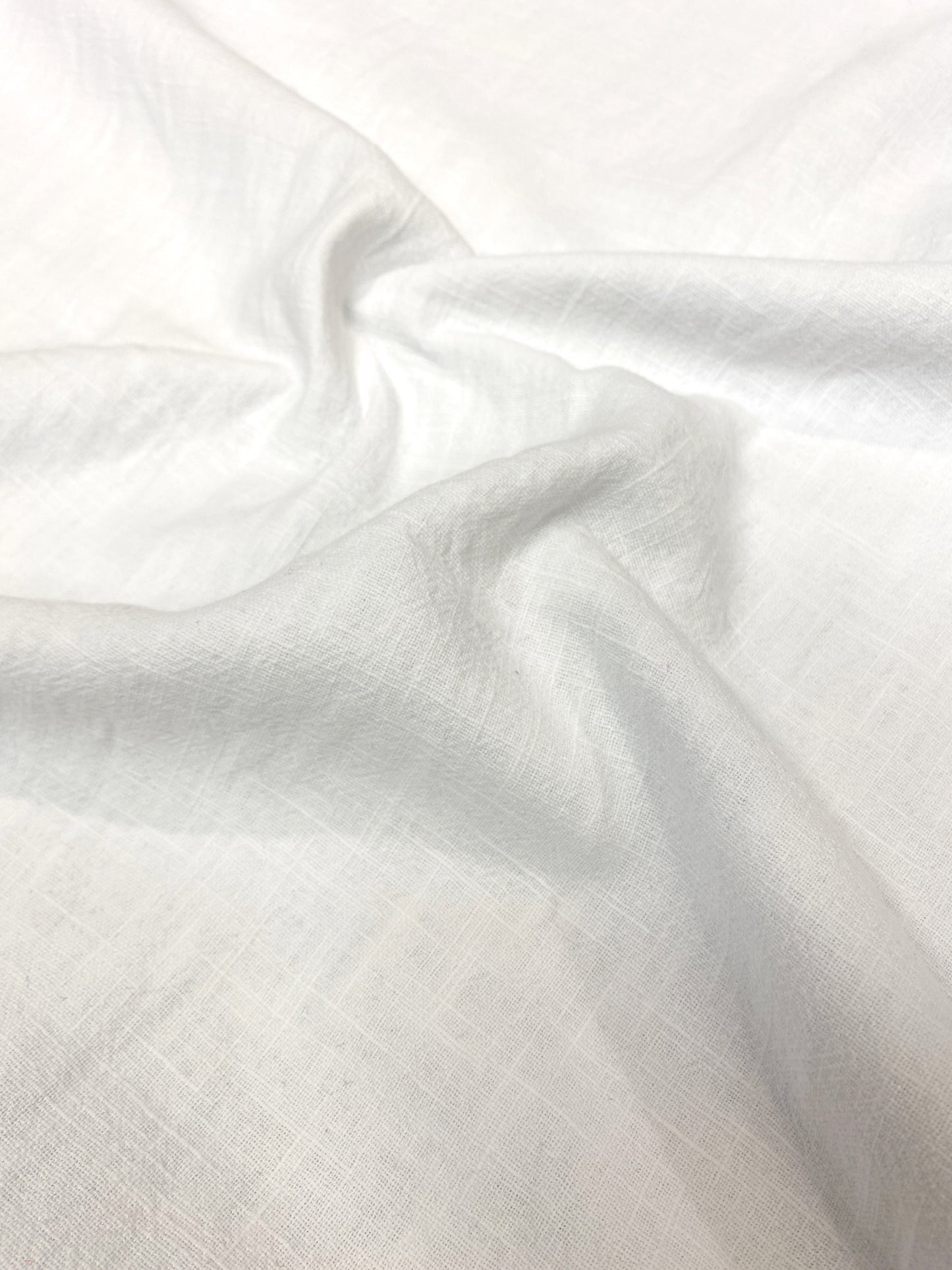 Leuto, valkoinen, kivipesty pellavasekoite