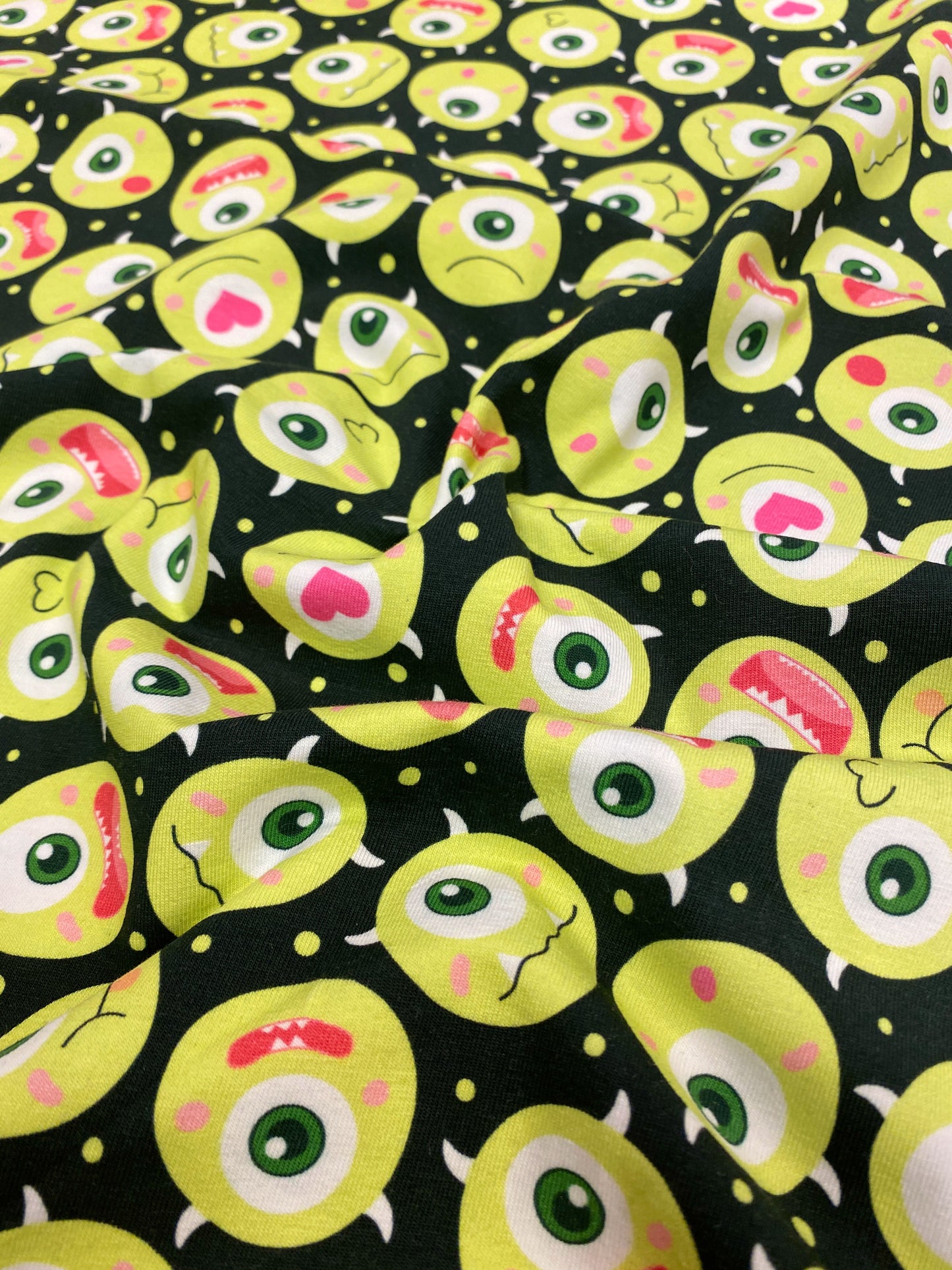 Monsterball, vihreä, puuvillatrikoo