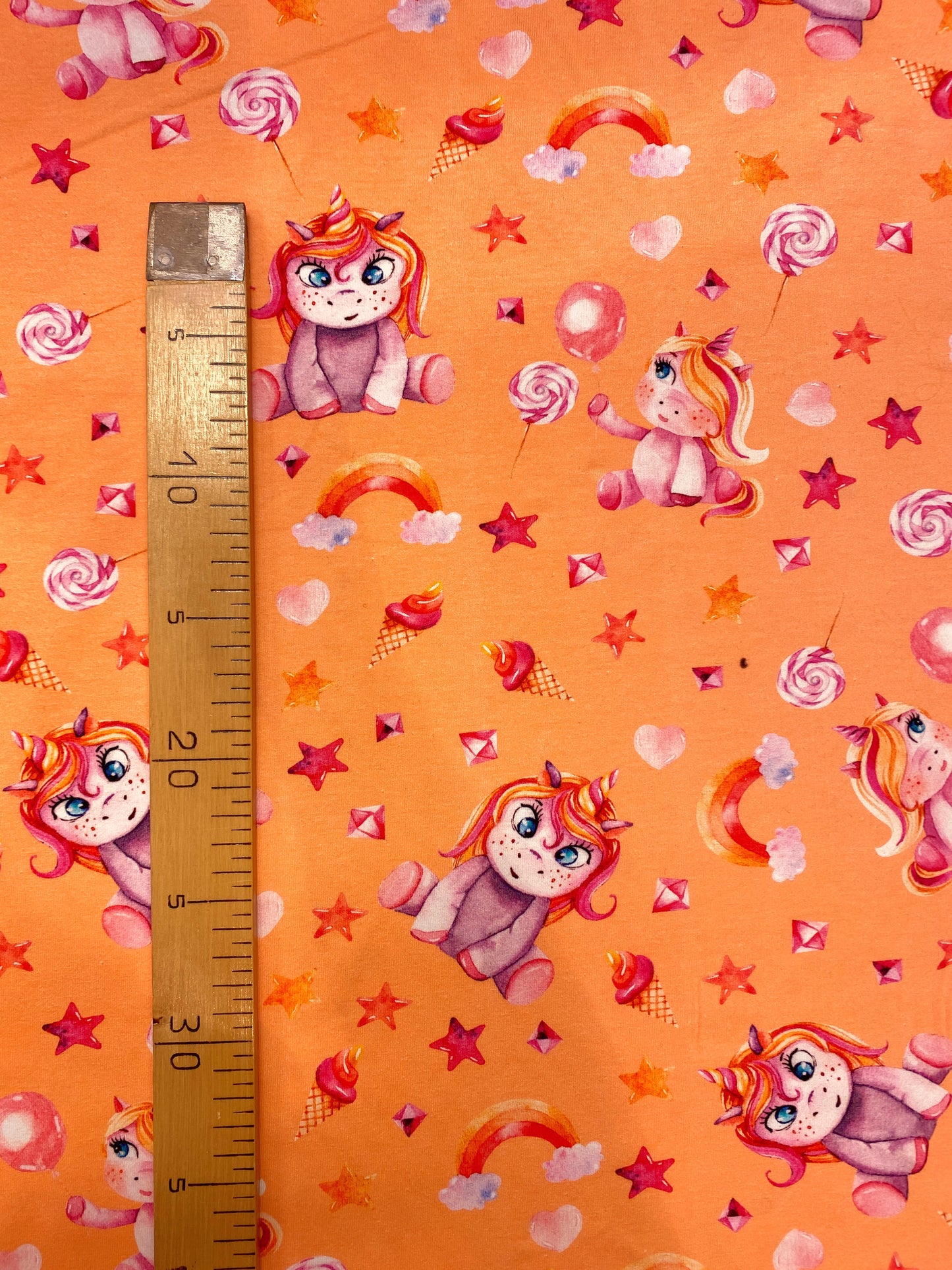 Candy Unicorns, puuvillatrikoo