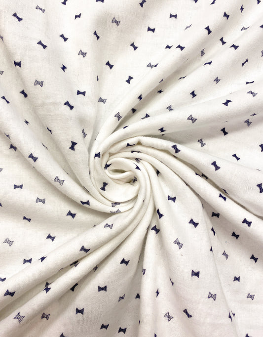 French Couture, Nœud Papillons, puuvillamusliini