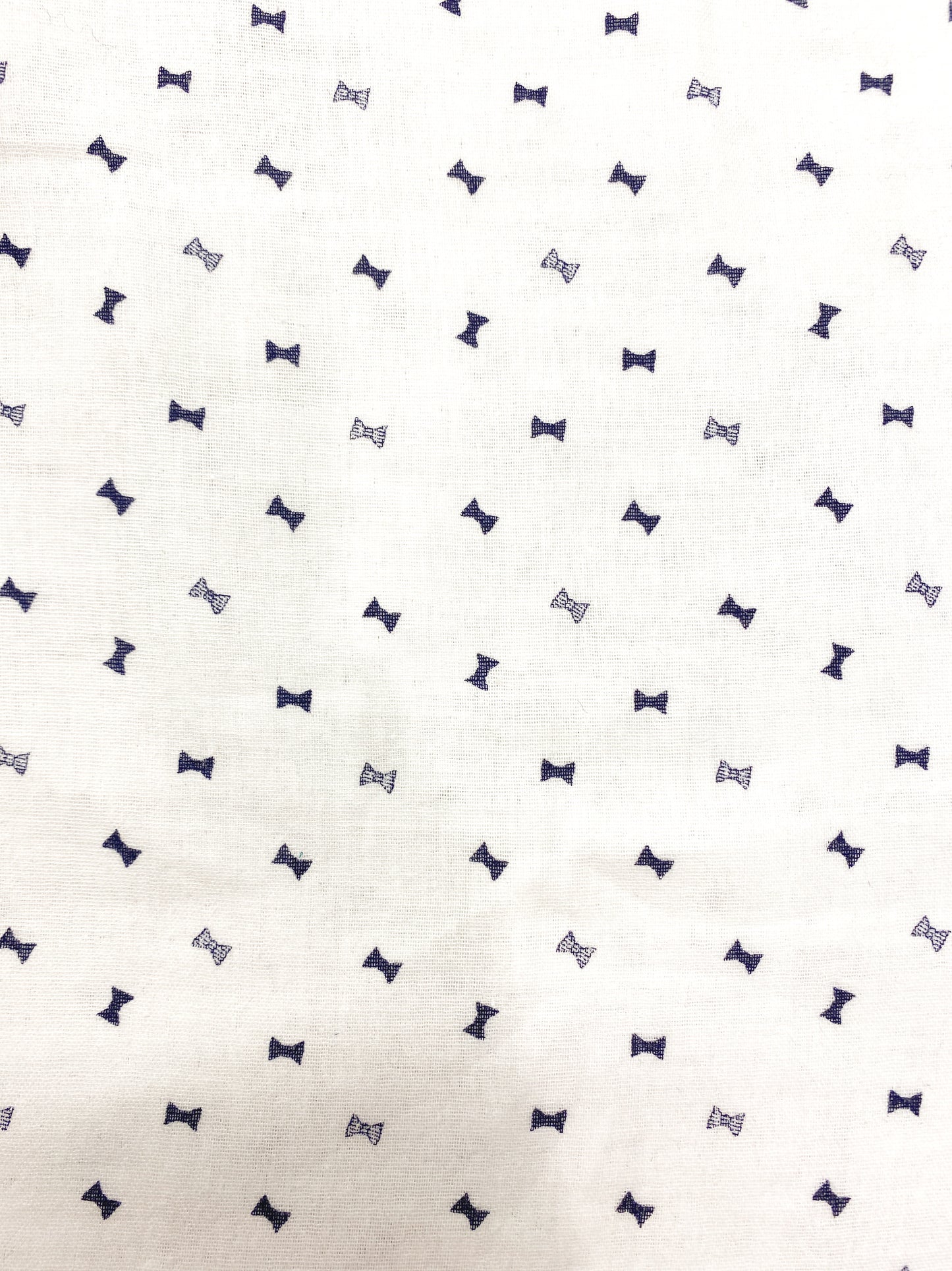 French Couture, Nœud Papillons, puuvillamusliini