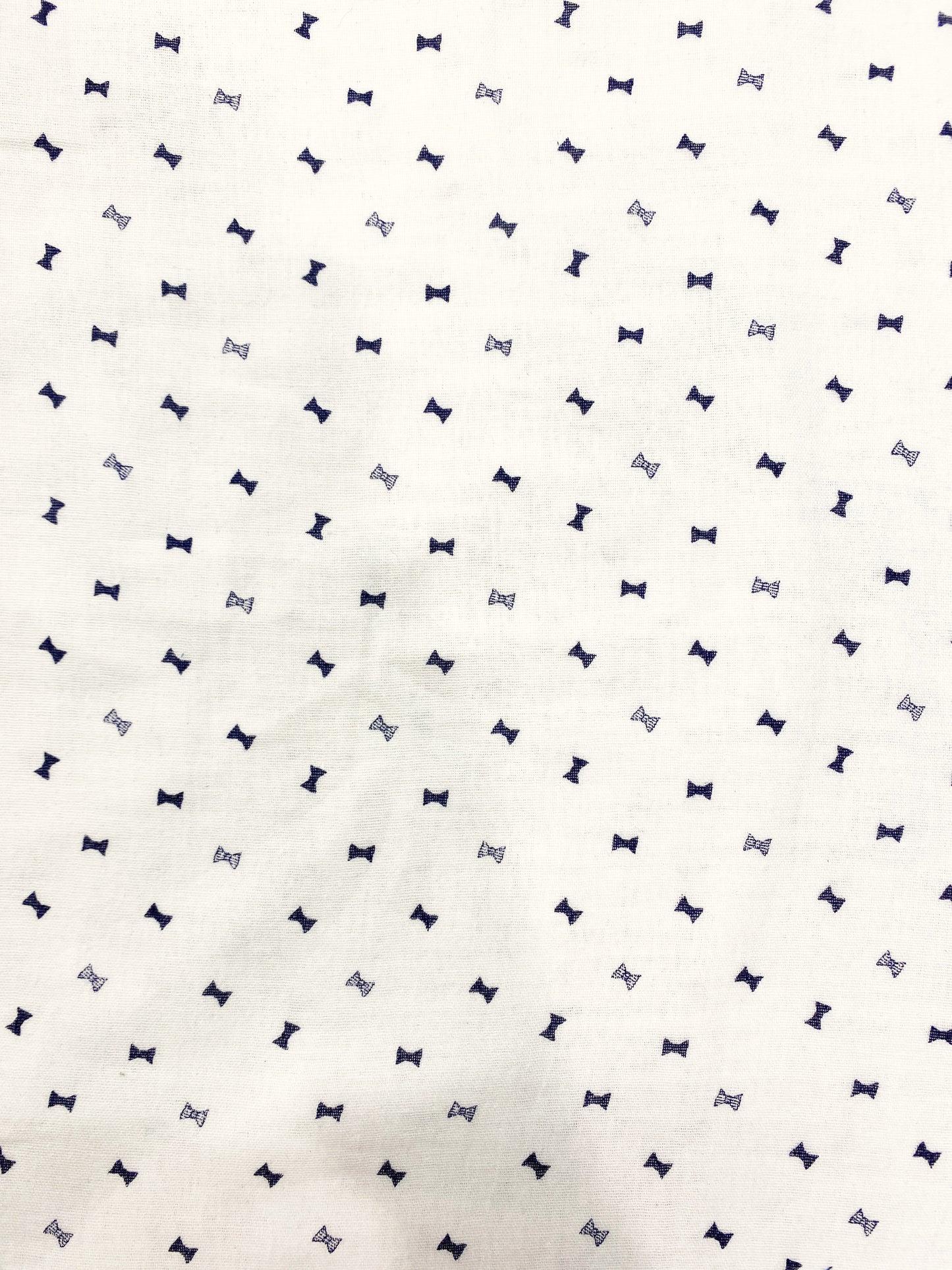 French Couture, Nœud Papillons, puuvillamusliini