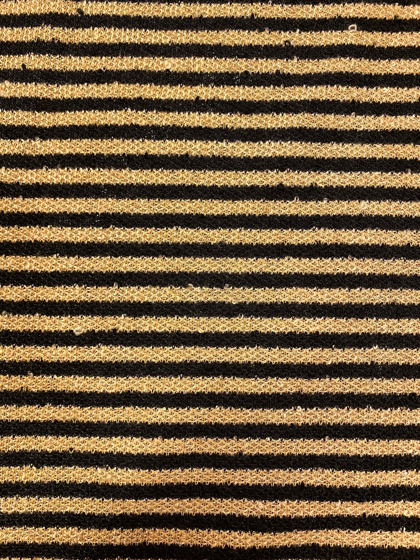 Striped, beige, villasekoiteneulos