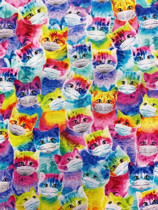 Maskikissat, puuvilla