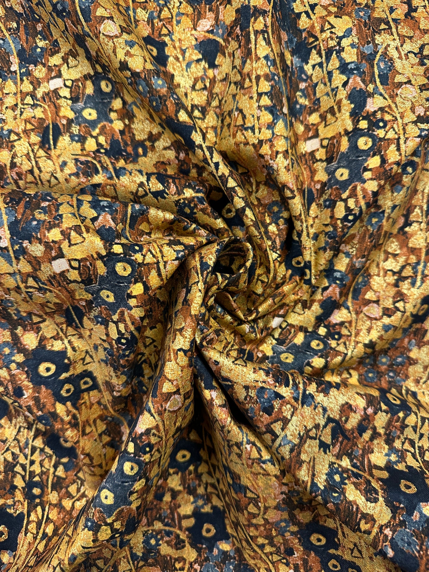 Klimt, Gold Flowers.