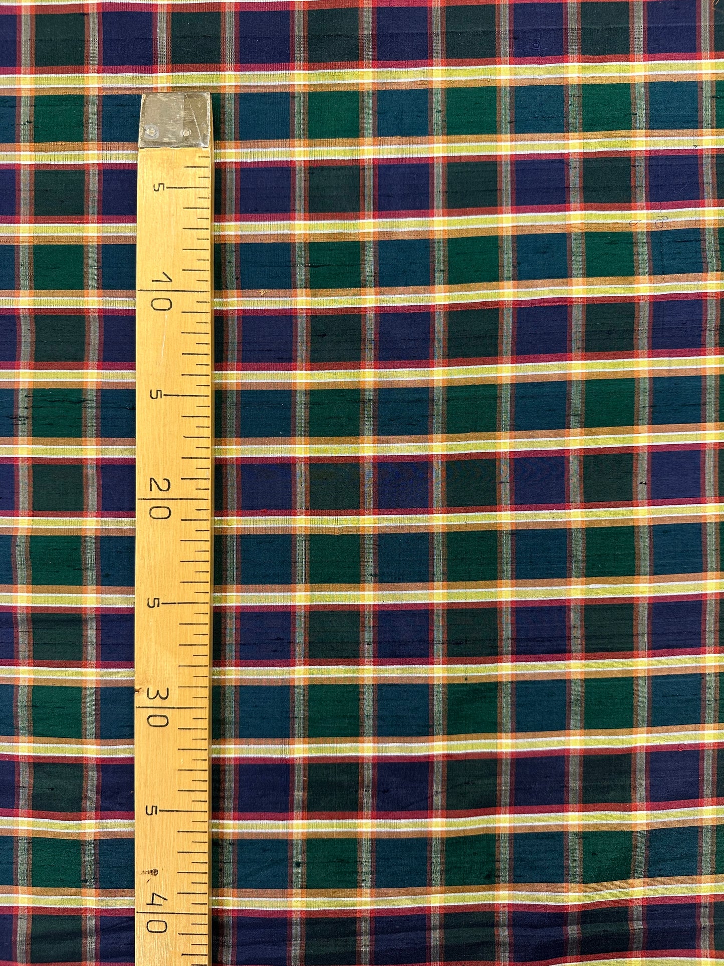 Plaid, dupion-silkki