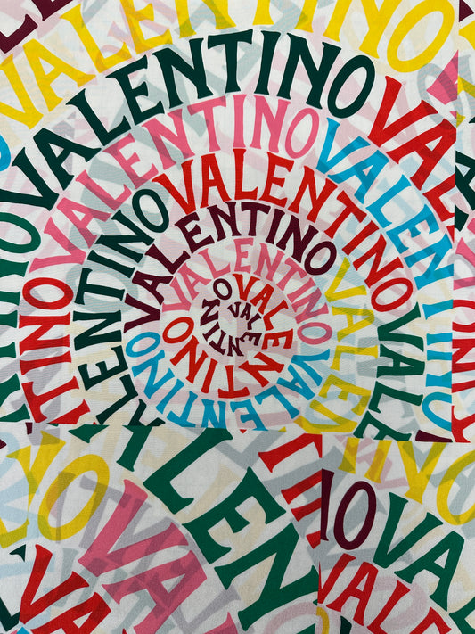 Valentino circle ohut silkki