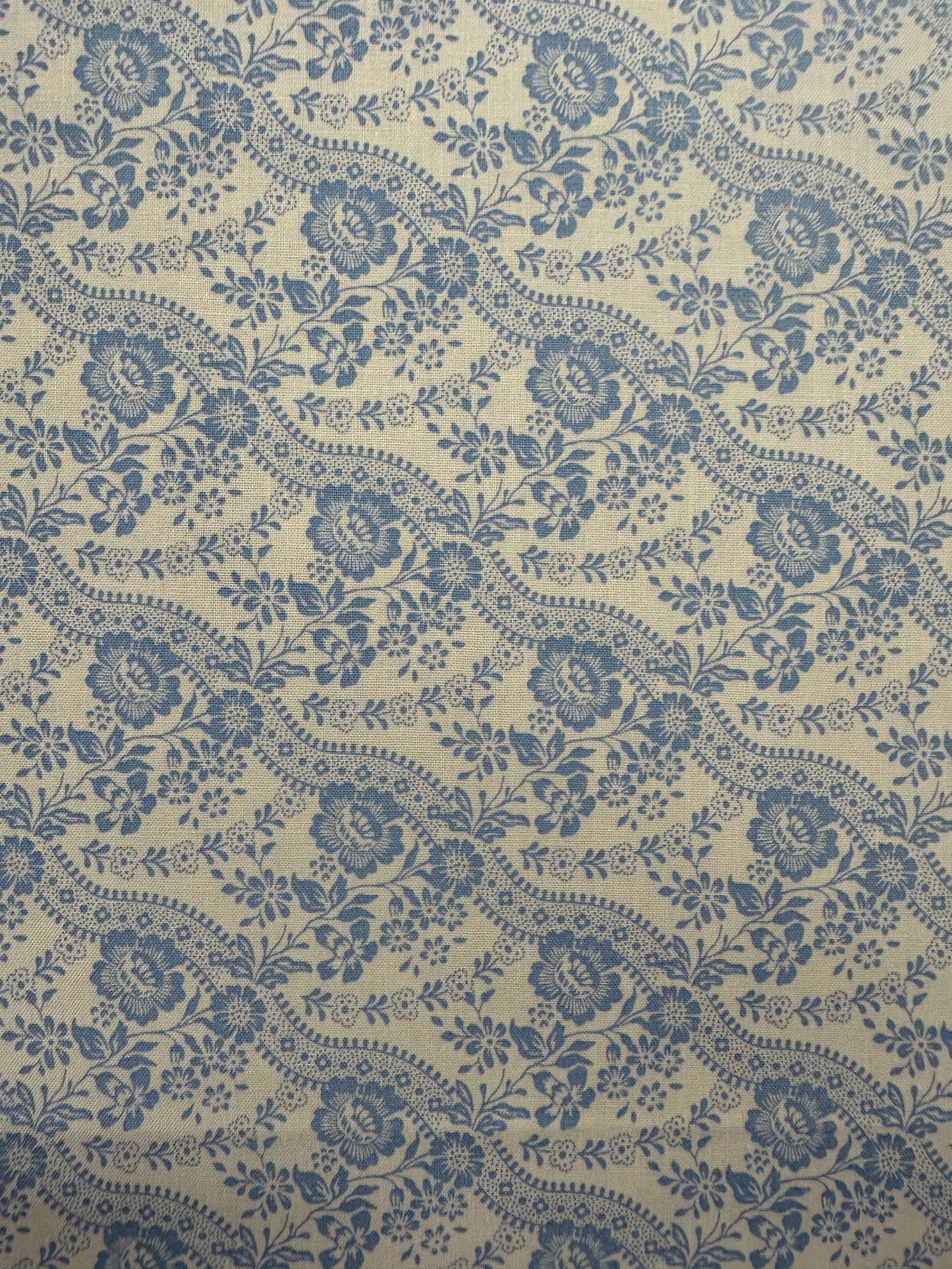Tilda, Light bleu bloom, puuvilla.